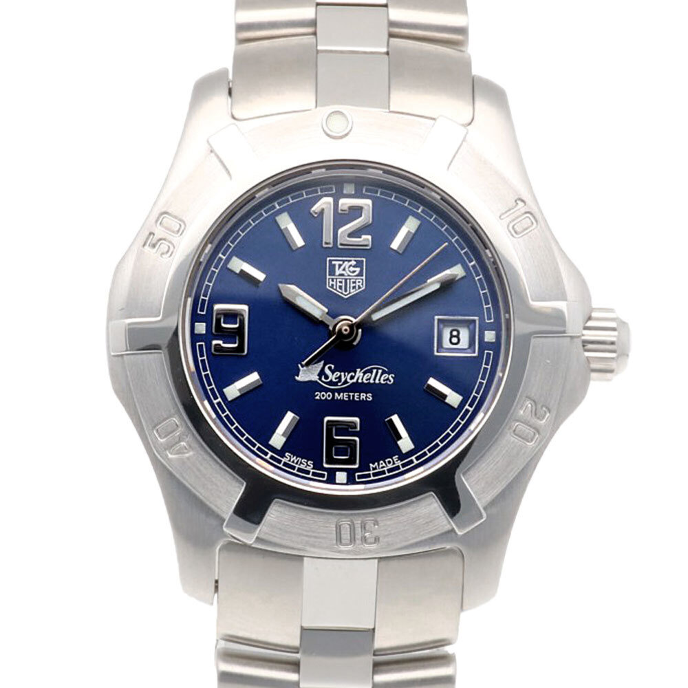 TAG Heuer Exclusive Seychelles Watch, Stainless Steel, WN131D, Quartz, Polish...